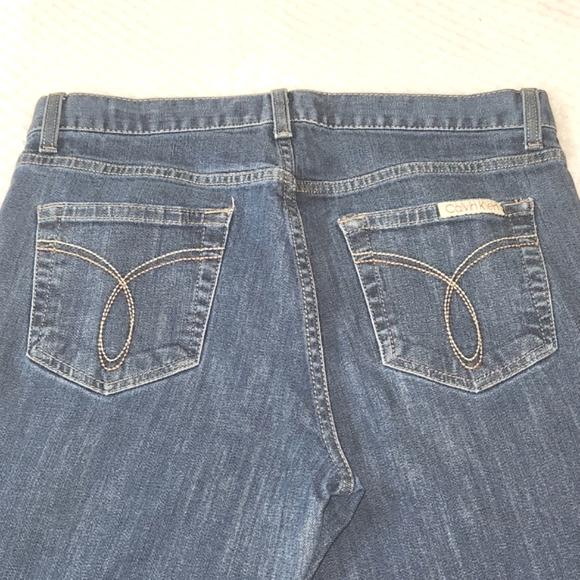 CALVIN KLEIN WOMENS JEANS    FLARE FIT SIZE 10 - Picture 8 of 15